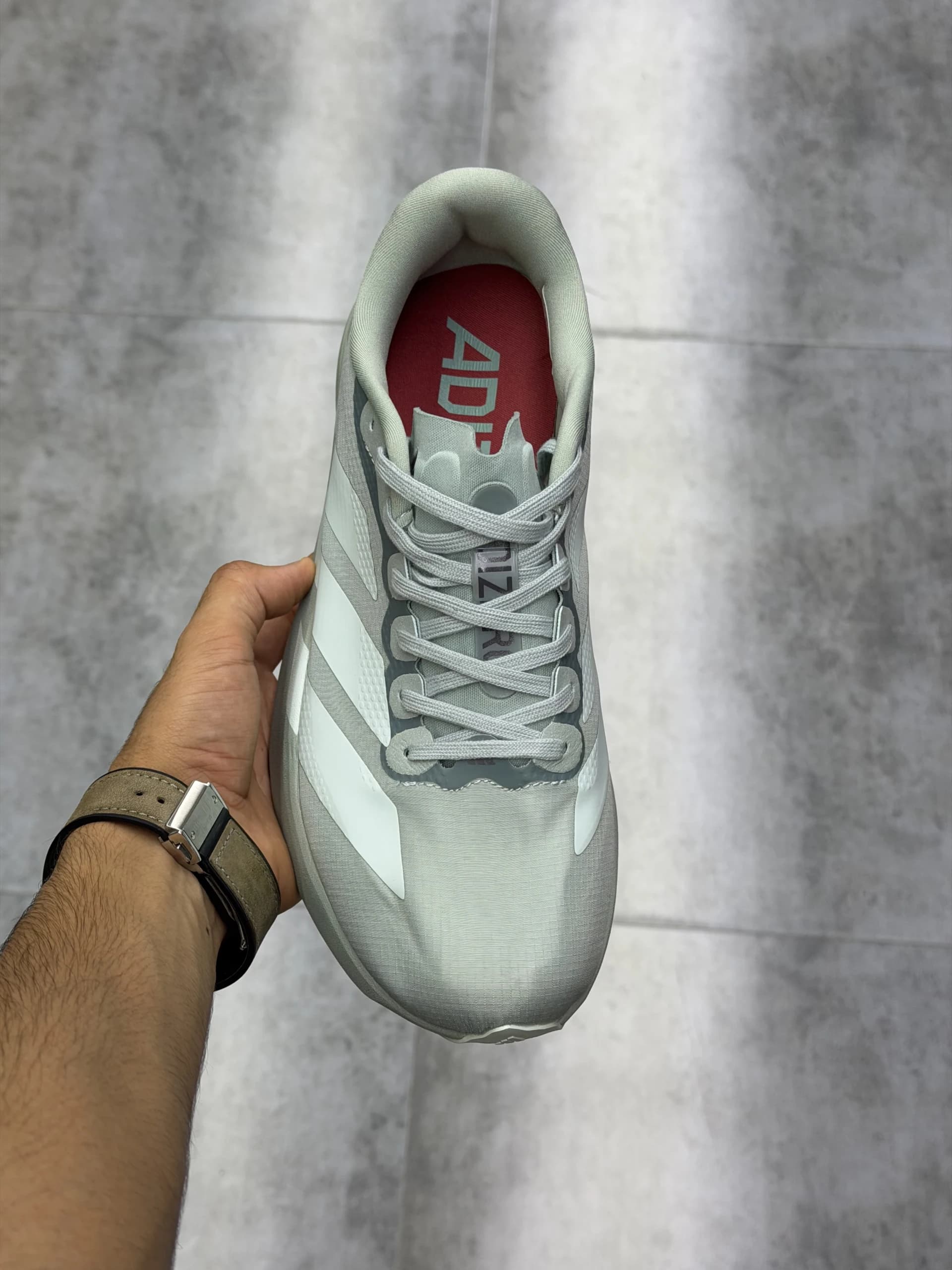 کتونی آدیداس آدیزیرو اوو اس ال سبز Adidas Adizero Evo SL Green — تصویر ۷