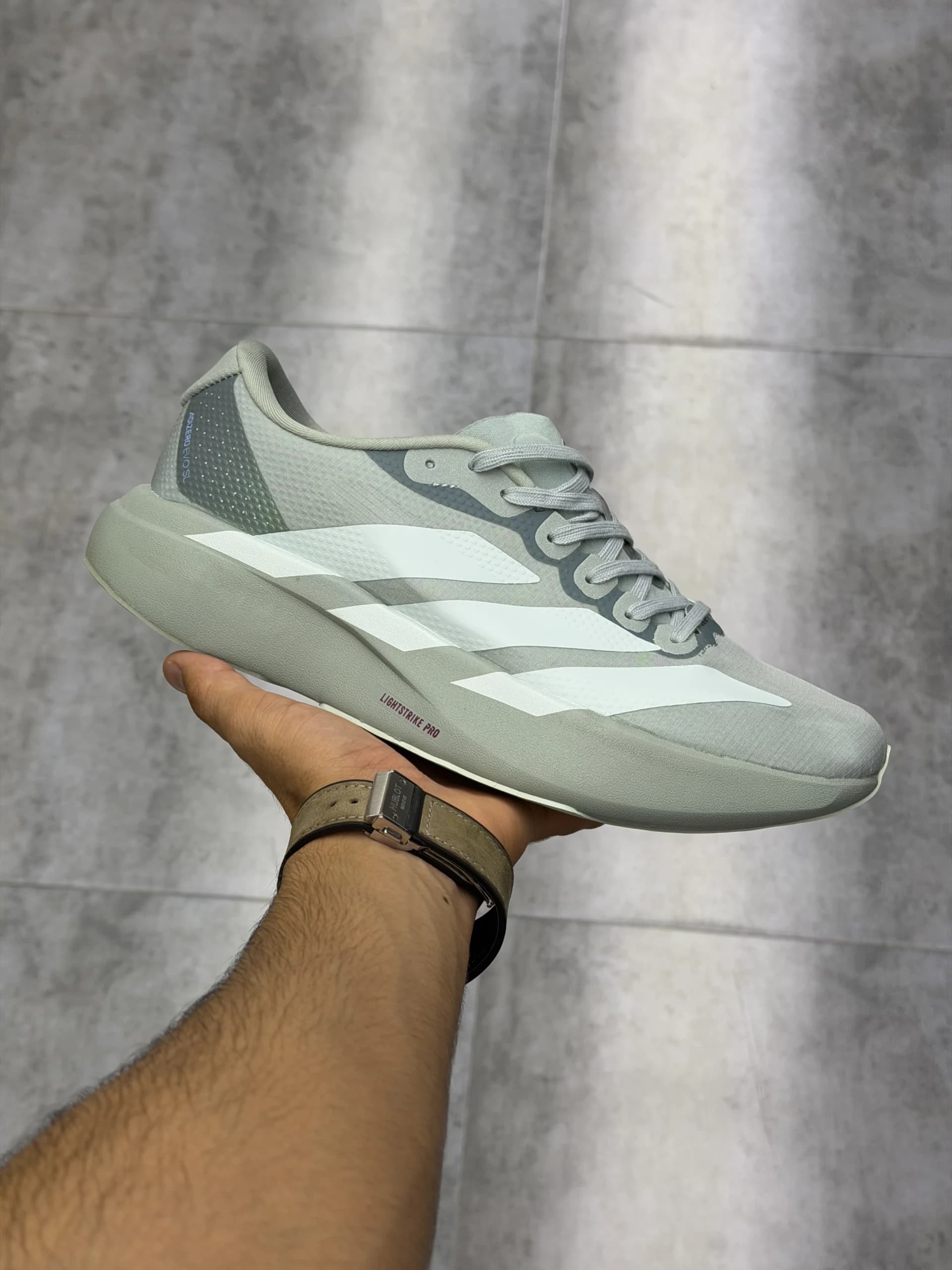کتونی آدیداس آدیزیرو اوو اس ال سبز Adidas Adizero Evo SL Green — تصویر ۶