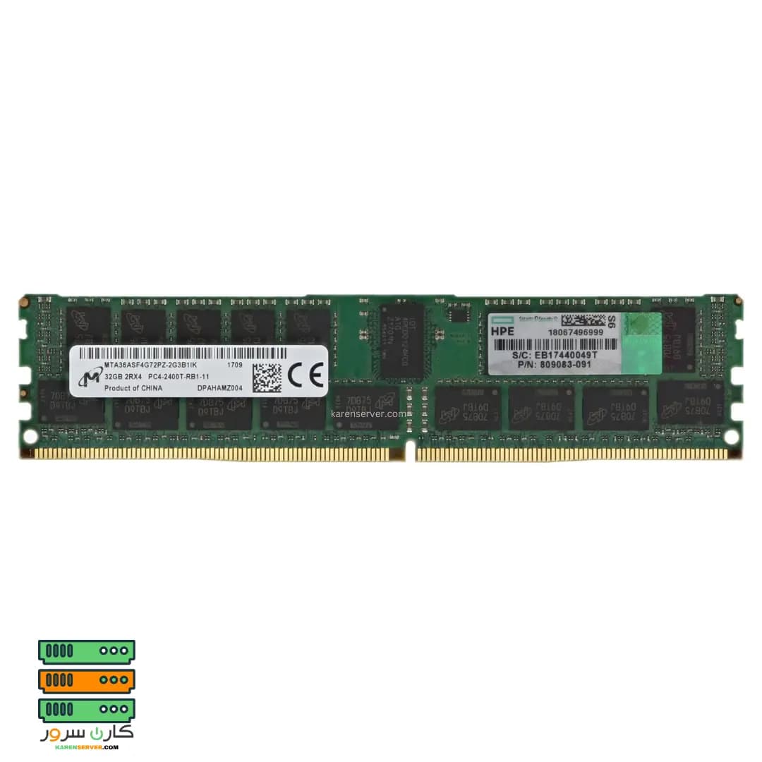 رم سرور HP 32GB 2Rx4 PC4-2400T – 805351-B21 — تصویر ۸