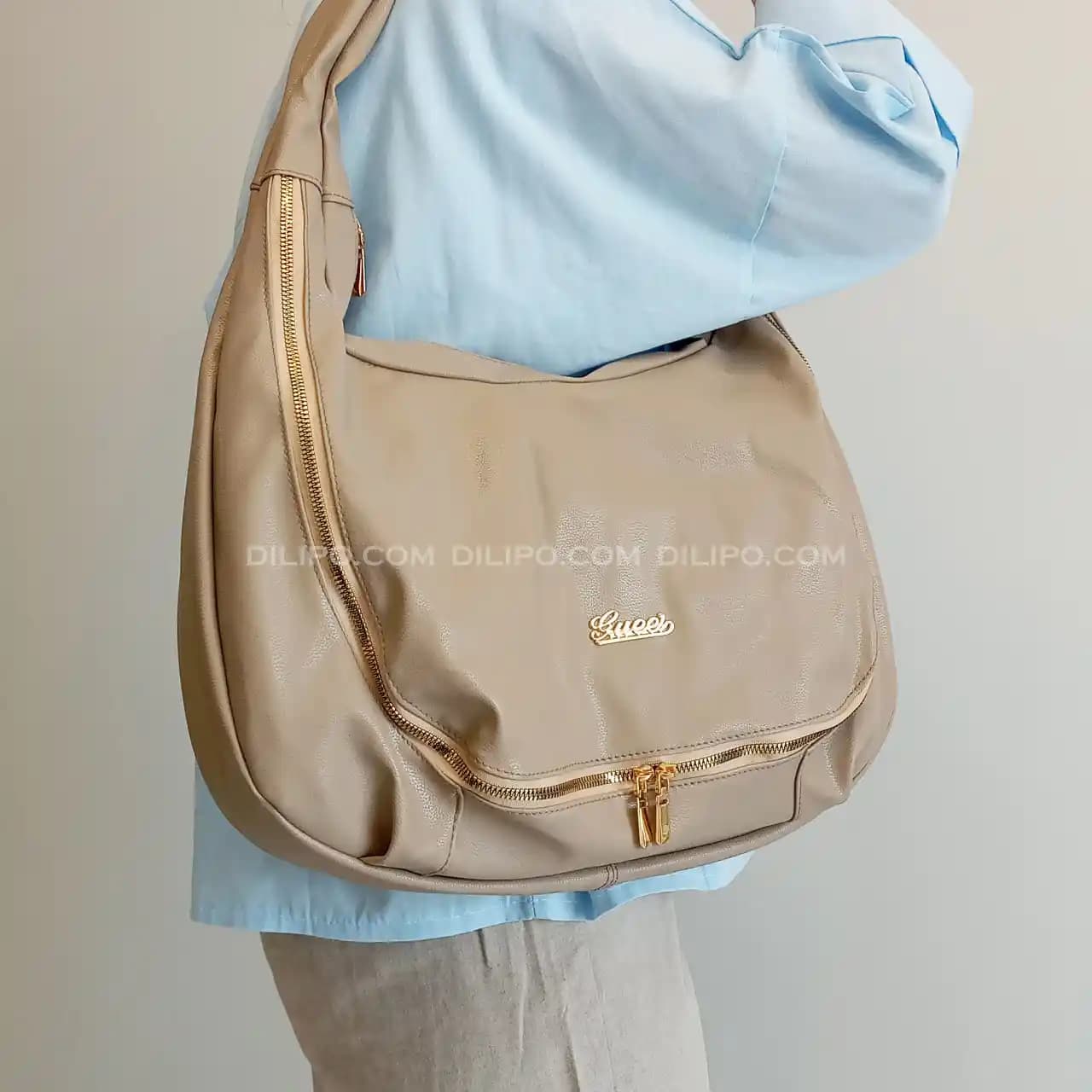 کیف دستی و دوشی سایز بزرگ زنانه افرا 2590 — تصویر ۱۰