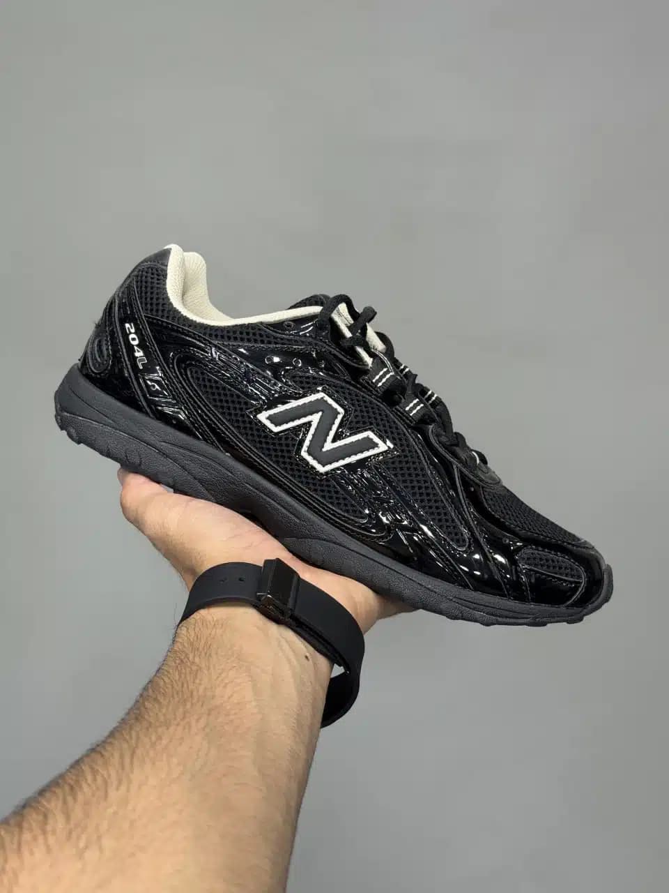 کتونی نیوبالانس 204L مشکی New Balance 204L Black Timberwolf — تصویر ۱۲