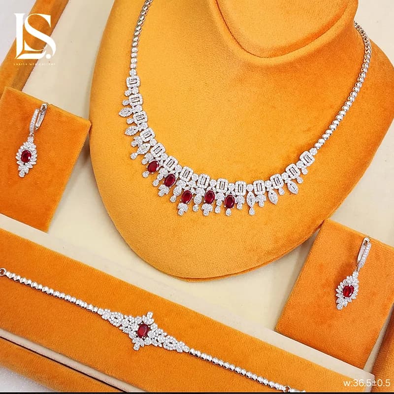 سرویس نقره زنانه لاریسا(یلدایی) SZ10 — تصویر ۲