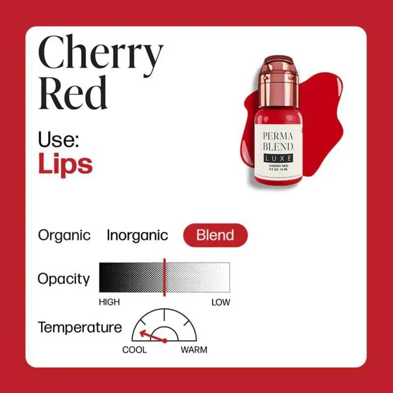 پرمابلند لوکس چری رد CHERRY RED — تصویر ۱۰