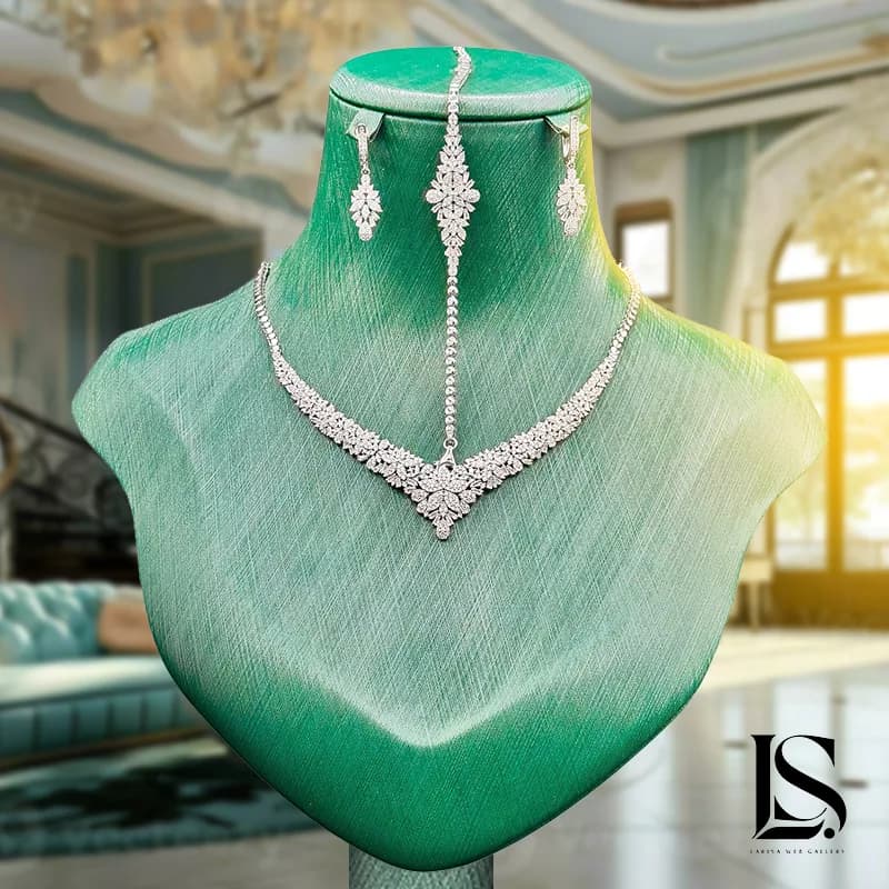 سرویس نقره زنانه لوکس لاریسا SLZ11 — تصویر ۲