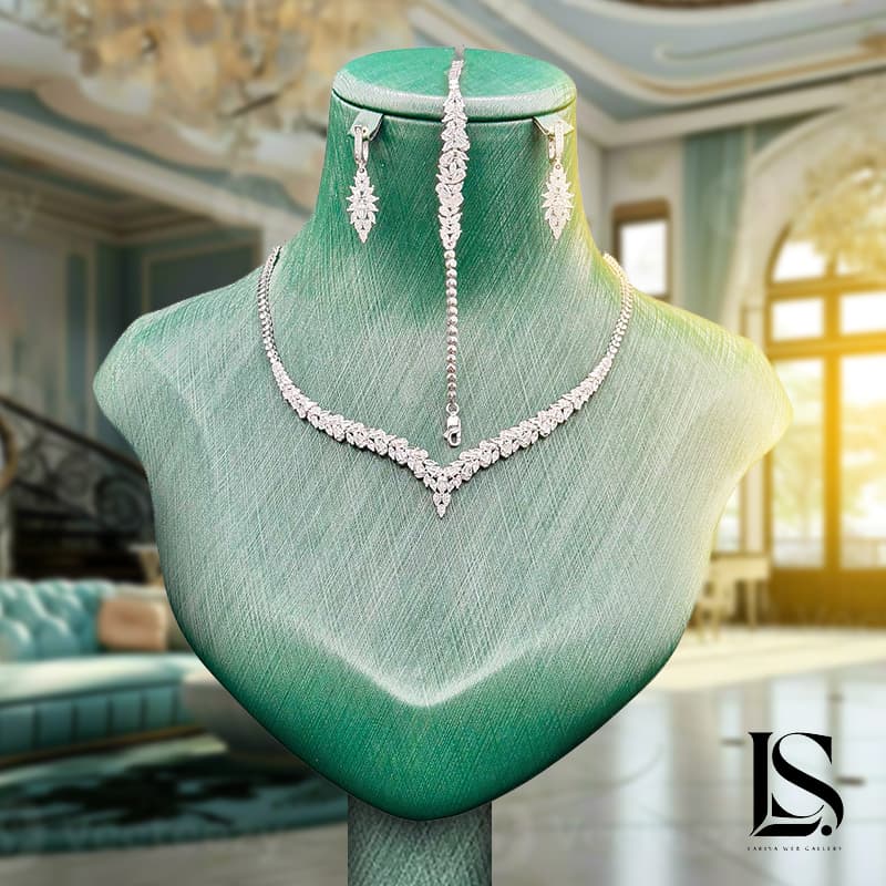 سرویس نقره زنانه لوکس لاریسا SLZ08