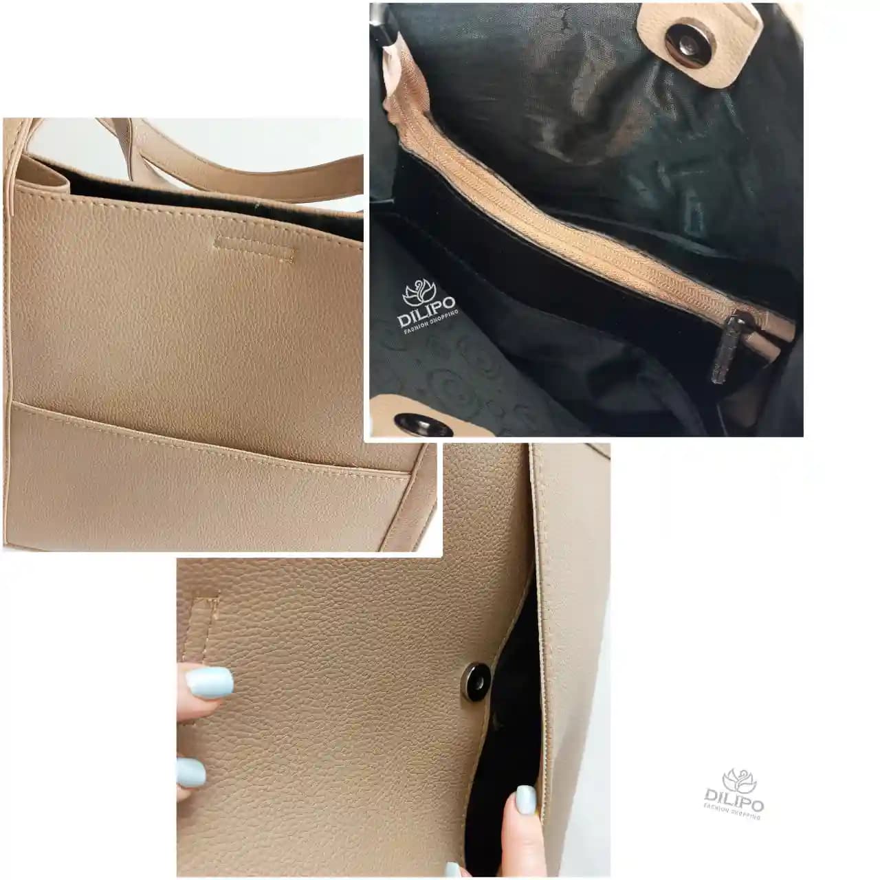 کیف دوشی سایز بزرگ تینا 2427 — تصویر ۲