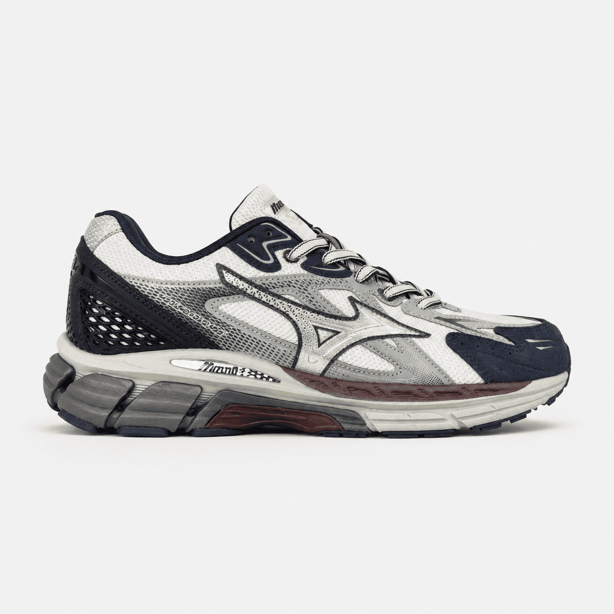 کتونی میزانو هالو میکس خاکستری آبی Mizuno Halo Mix Grey Blue — تصویر ۹