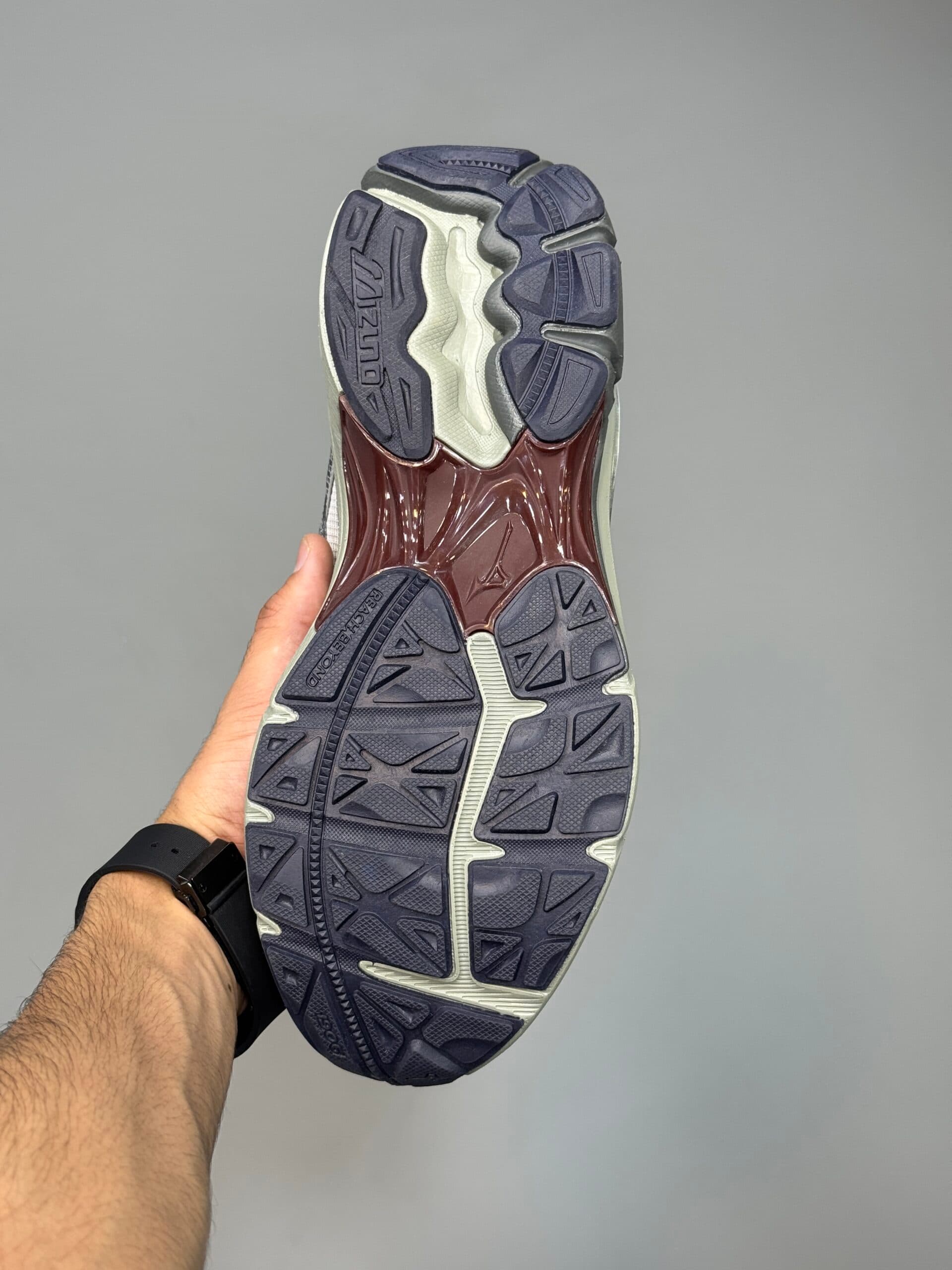 کتونی میزانو هالو میکس خاکستری آبی Mizuno Halo Mix Grey Blue — تصویر ۵