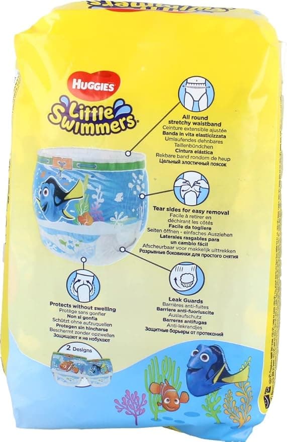 پوشک استخری ضد آب هاگیز hugguis swim pants — تصویر ۱۲