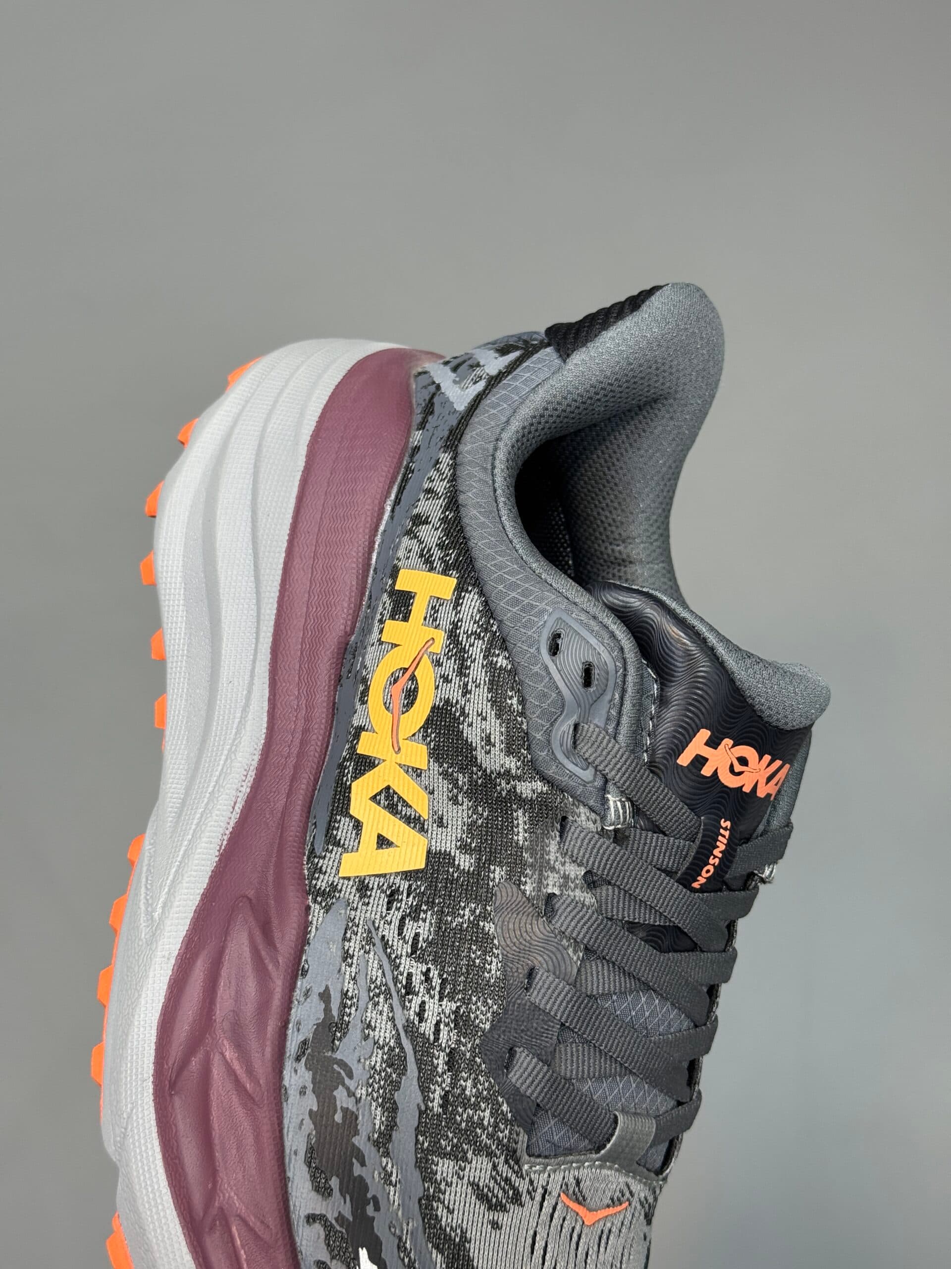 کتونی هوکا استینسون 7 خاکستری بنفش Hoka Stinson 7 Grey Perple — تصویر ۷