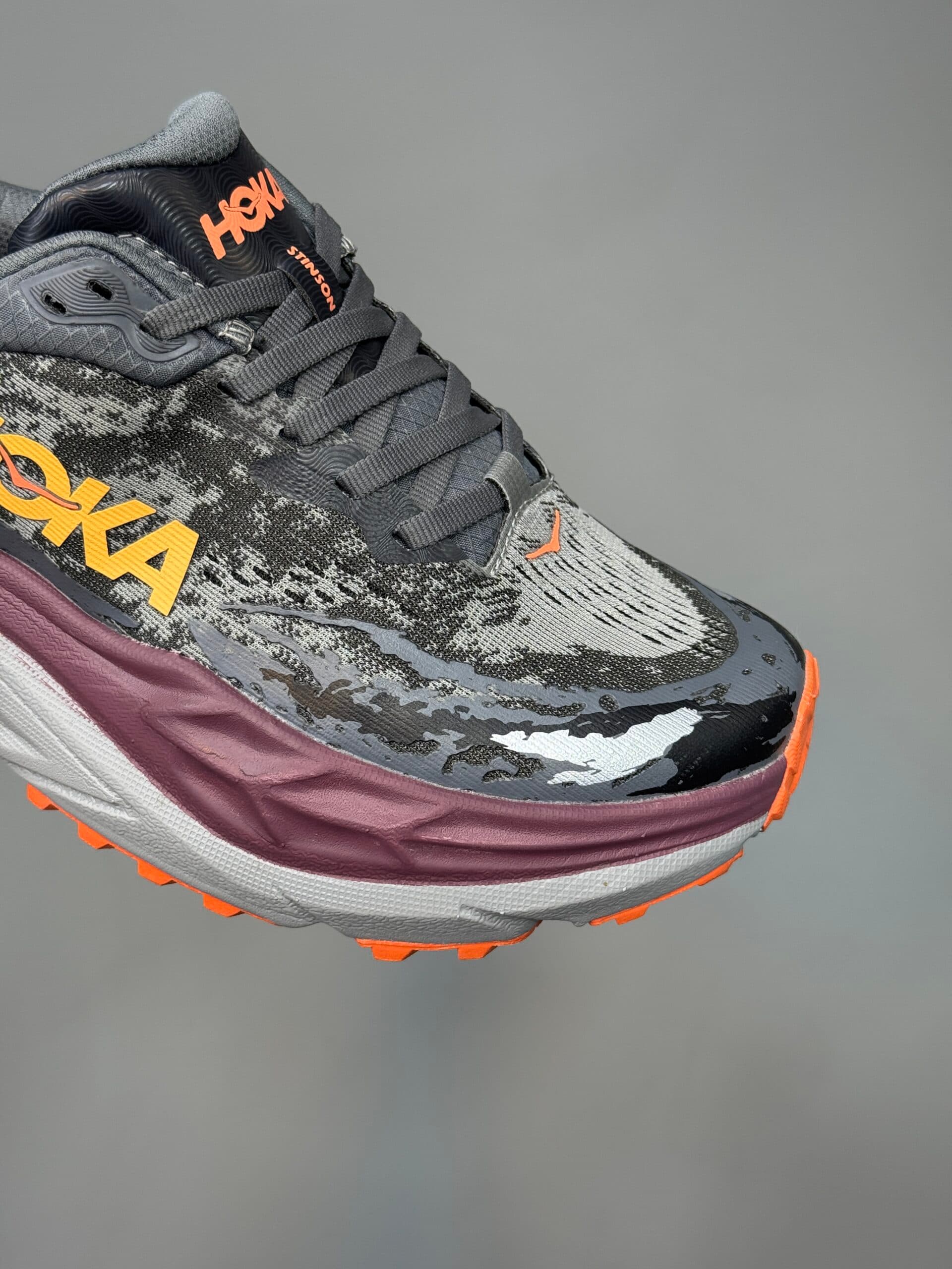 کتونی هوکا استینسون 7 خاکستری بنفش Hoka Stinson 7 Grey Perple — تصویر ۶