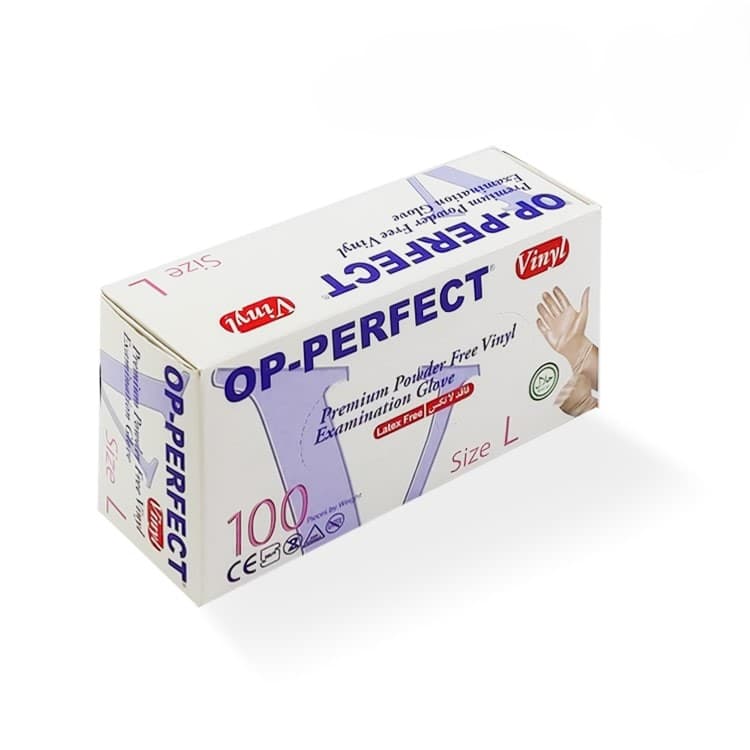 دستکش ونیل حریر سایز لارج