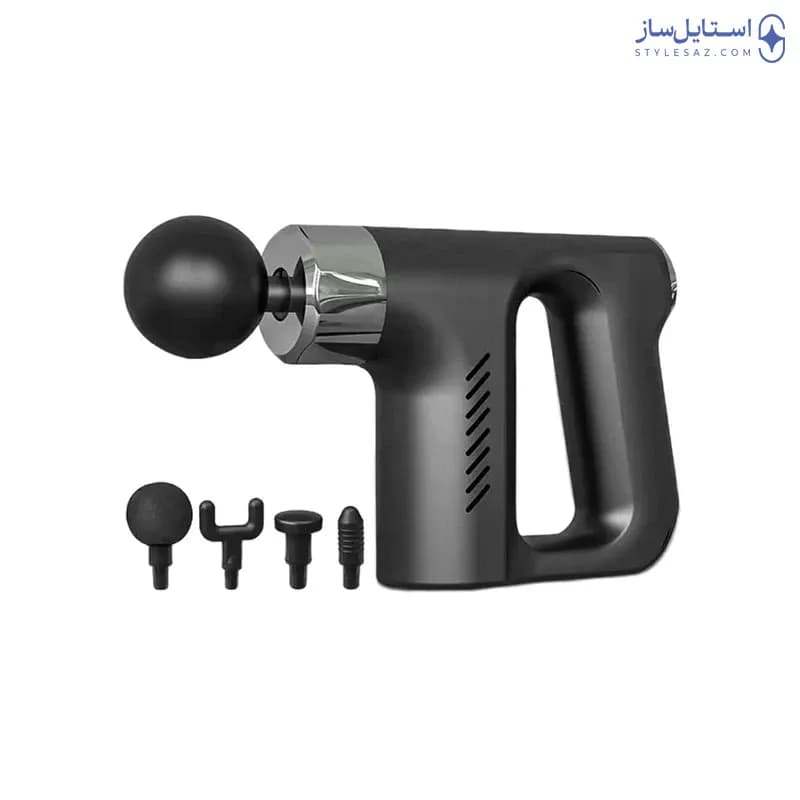 ماساژور عصایی Fascial Gun Massage ماساژ کل بدن با ۴ سری