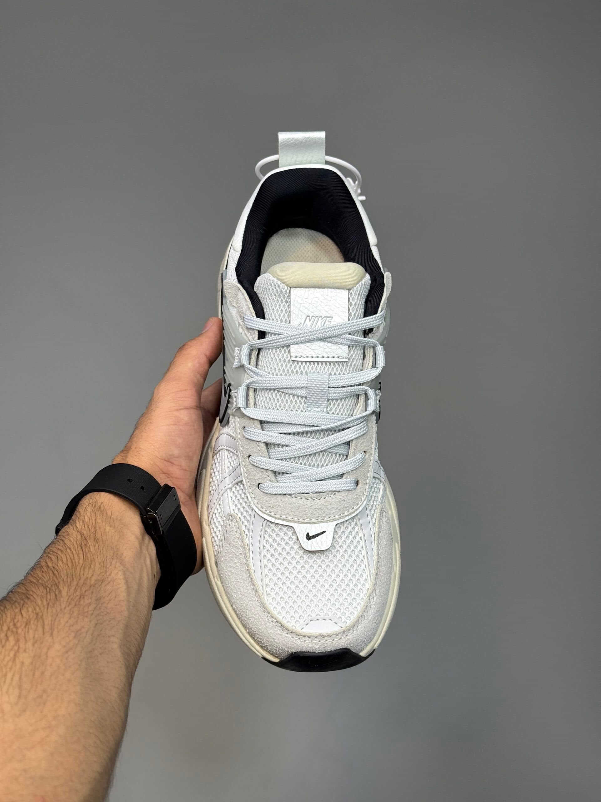 کتونی نایک وی تو کی ران Nike V2K Run Summit White Light Orewood Brown — تصویر ۱۱