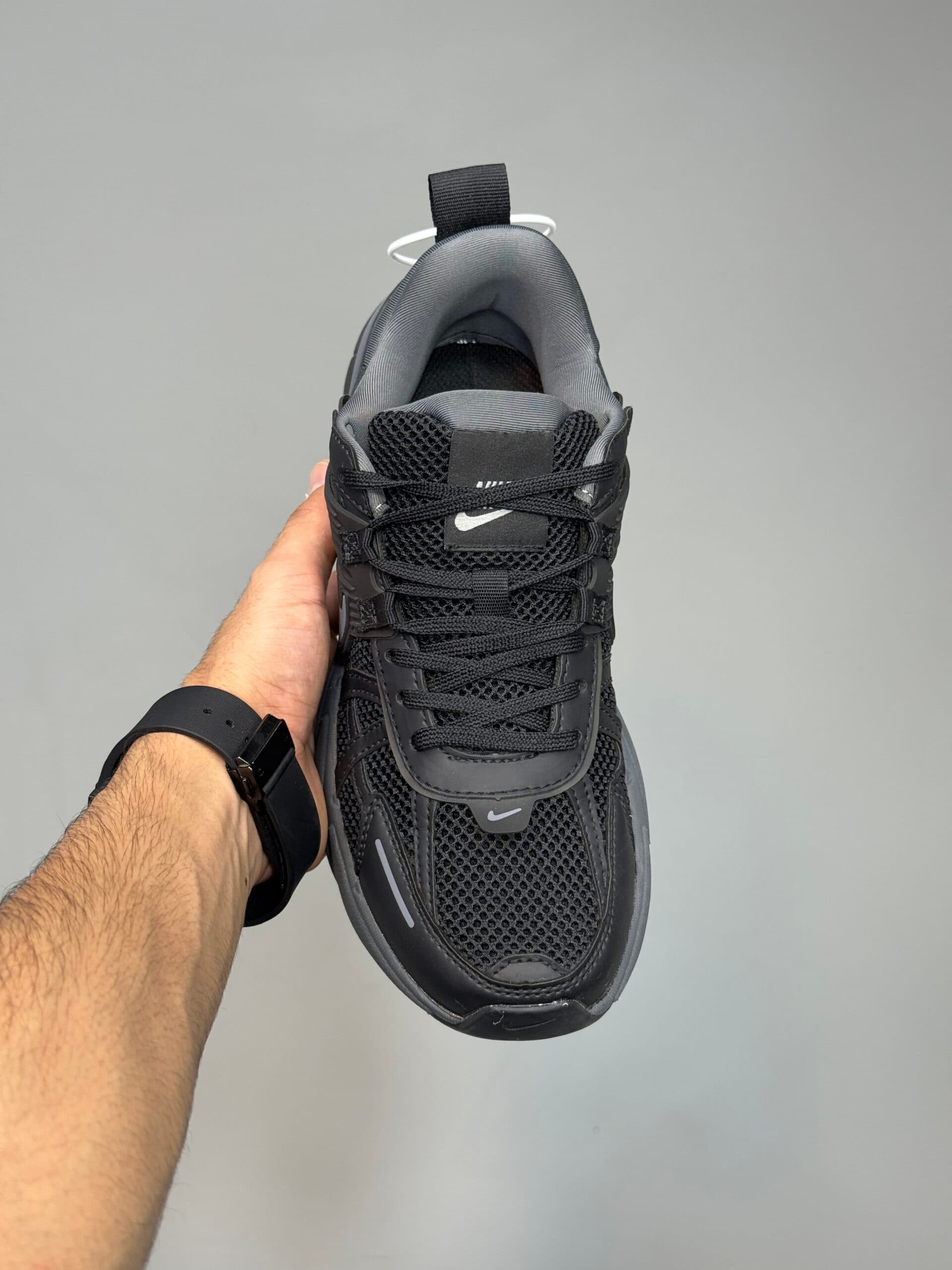 کتونی نایک وی تو کی ران مشکی طوسی Nike V2K Run Black Grey — تصویر ۸
