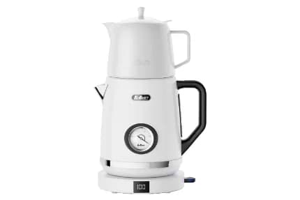 چای ساز فلر مدل TS290 ظرفیت ۱.۷ لیتر با کتری استیل — تصویر ۳
