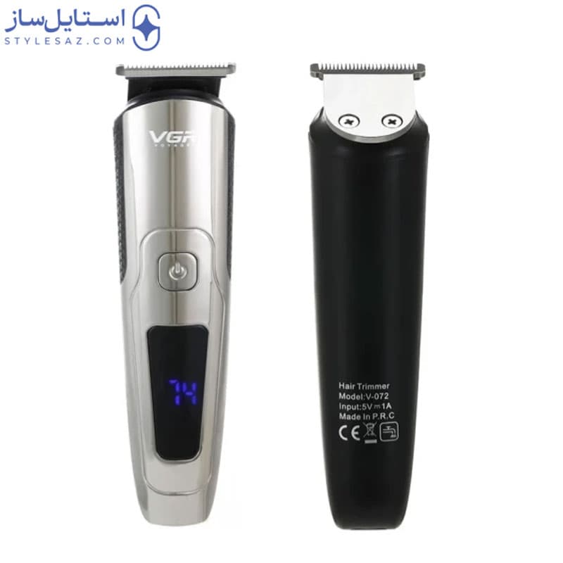 ماشین اصلاح وی جی آر مدل V-072 | ارسال سریع + ضمانت — تصویر ۲