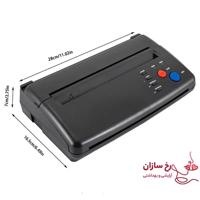 دستگاه استنسیل تاتو (پرینتر تتو) با برگ گارانتی — تصویر ۲