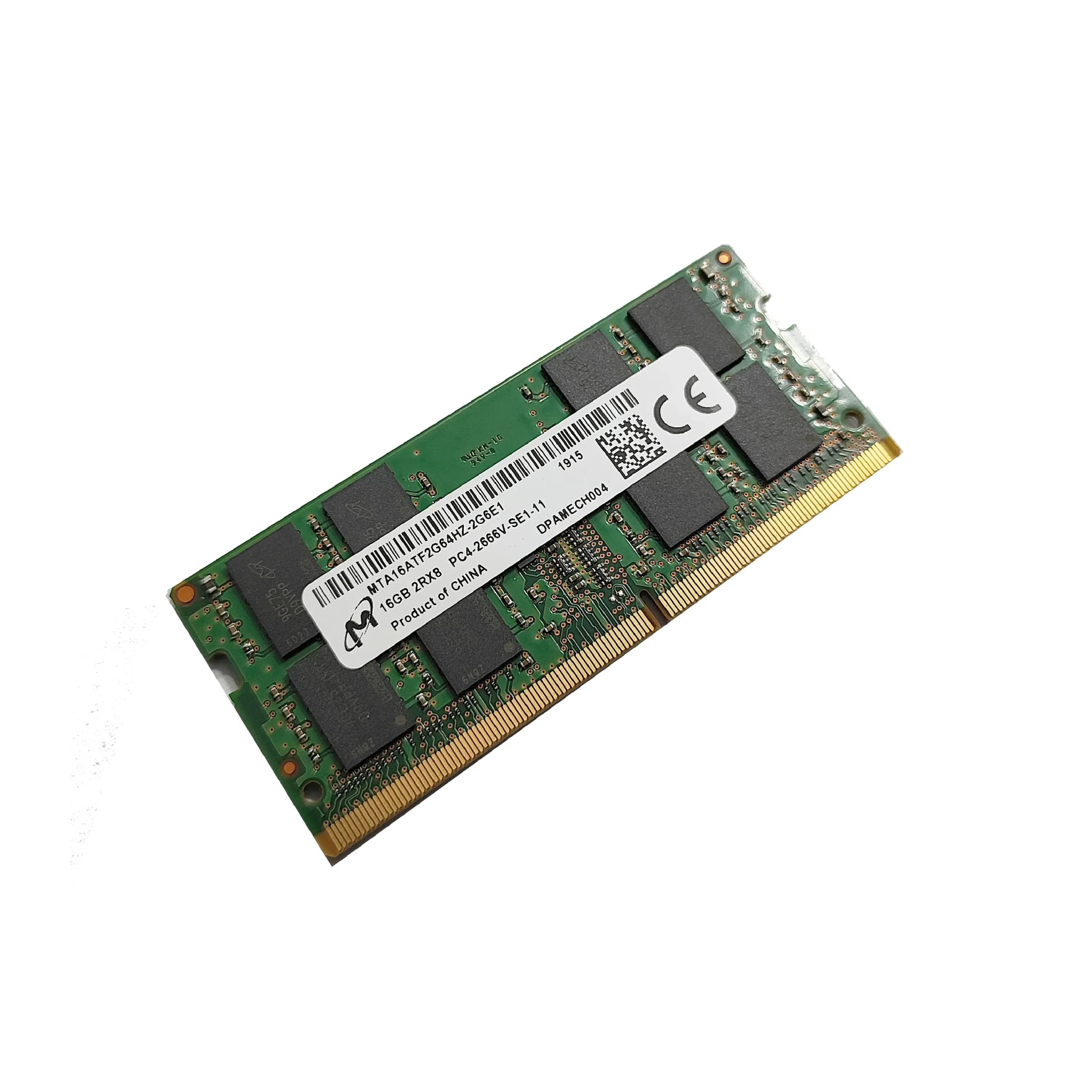 رم لپ تاپ 16 گیگ میکرون Micron DDR4-2666V MHz 1.2V CL19 (استوک) — تصویر ۴
