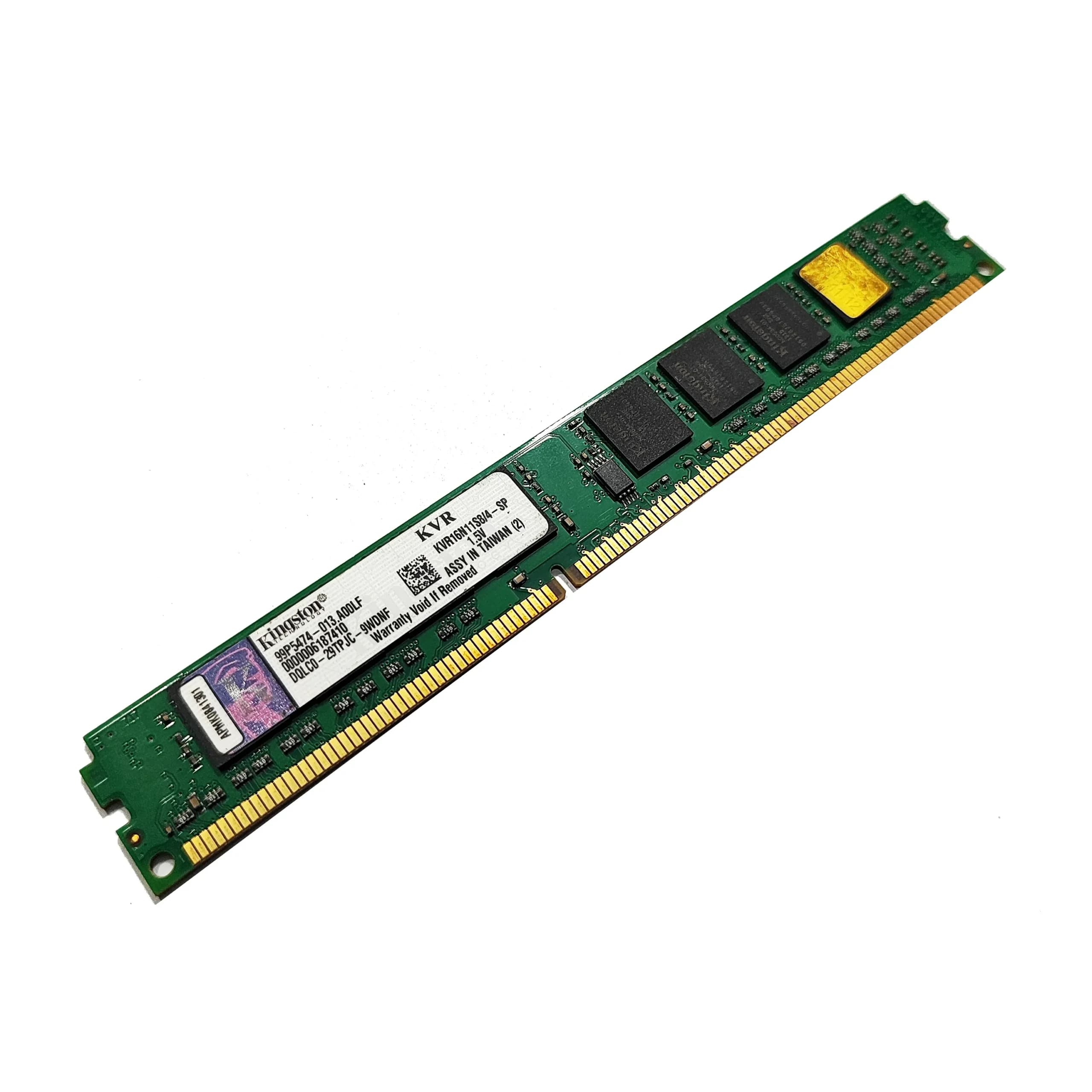رم 4 گیگابایت کینگستون مدل DDR3 12800U MHz PC3 استوک — تصویر ۲