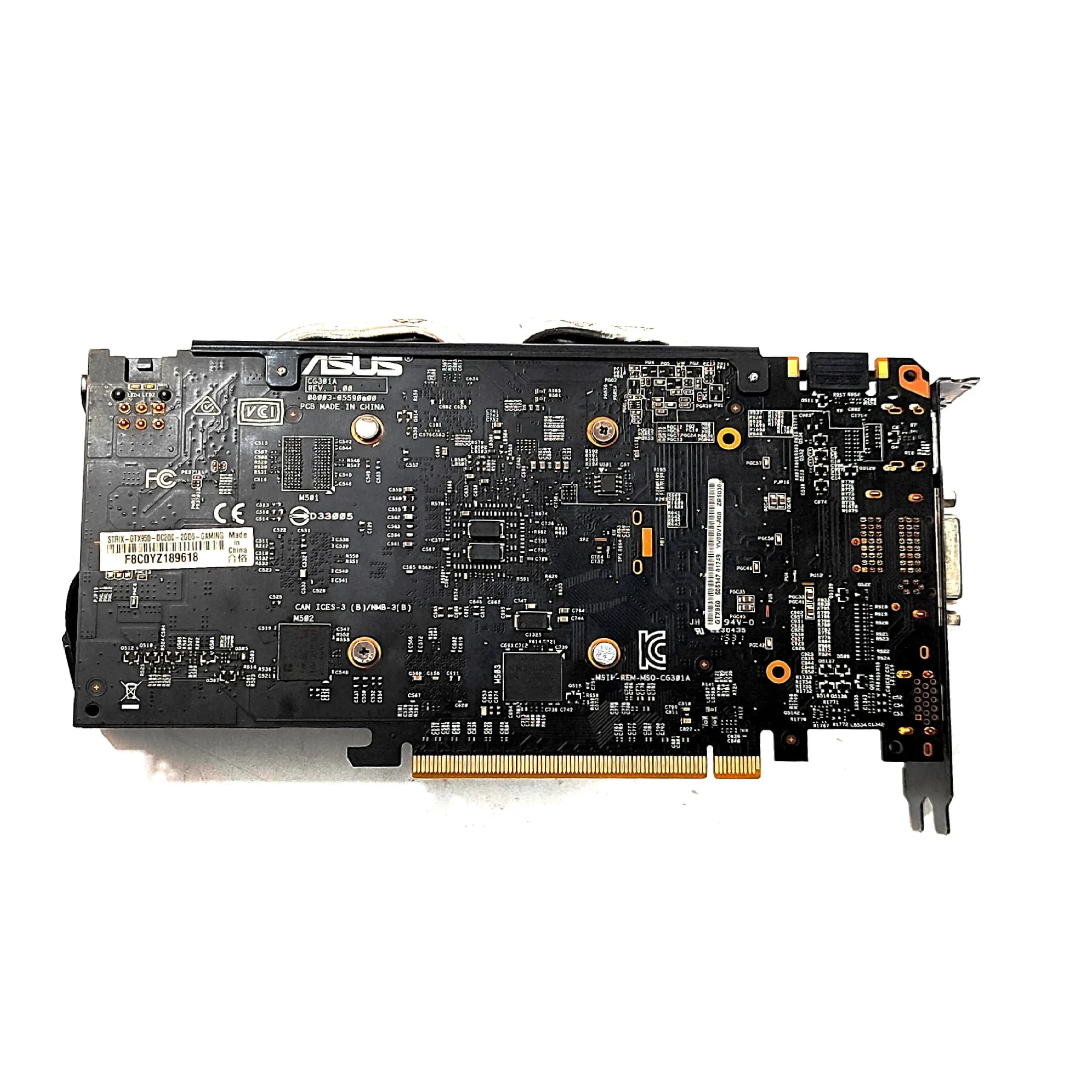 کارت گرافیک ایسوس GTX 950 2GB(استوک) — تصویر ۱۲