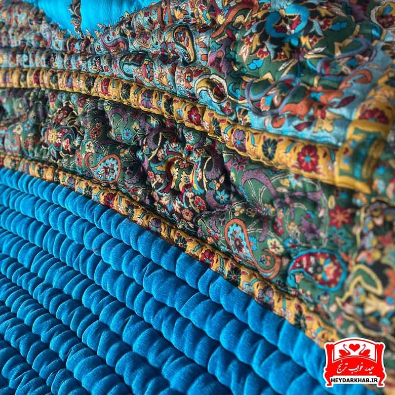 لحاف کرسی کلاسیک ایراندخت آبی — تصویر ۷