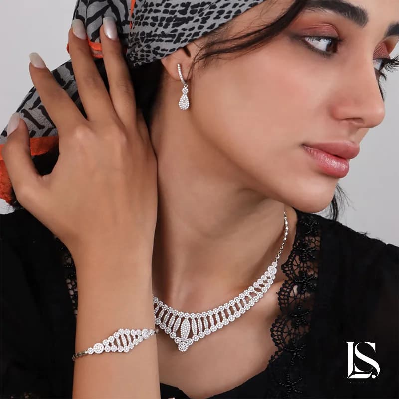 سرویس نقره زنانه لاریسا SZ05 — تصویر ۴
