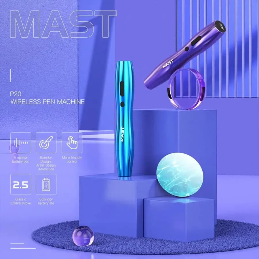 دستگاه تاتو پن mast p20 — تصویر ۴