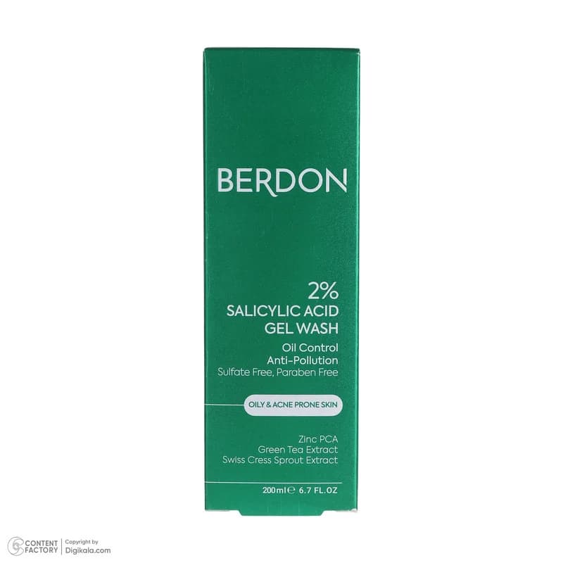 ژل شستشو صورت بردون مدل Salicylic Acid حجم 200 میلی لیتر — تصویر ۷