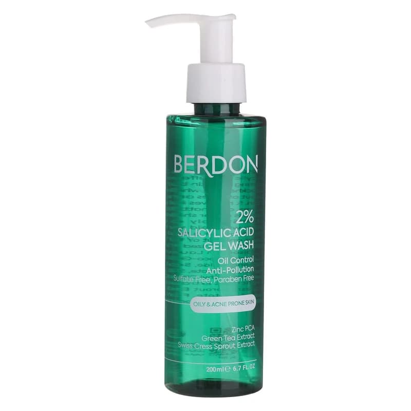 ژل شستشو صورت بردون مدل Salicylic Acid حجم 200 میلی لیتر — تصویر ۲