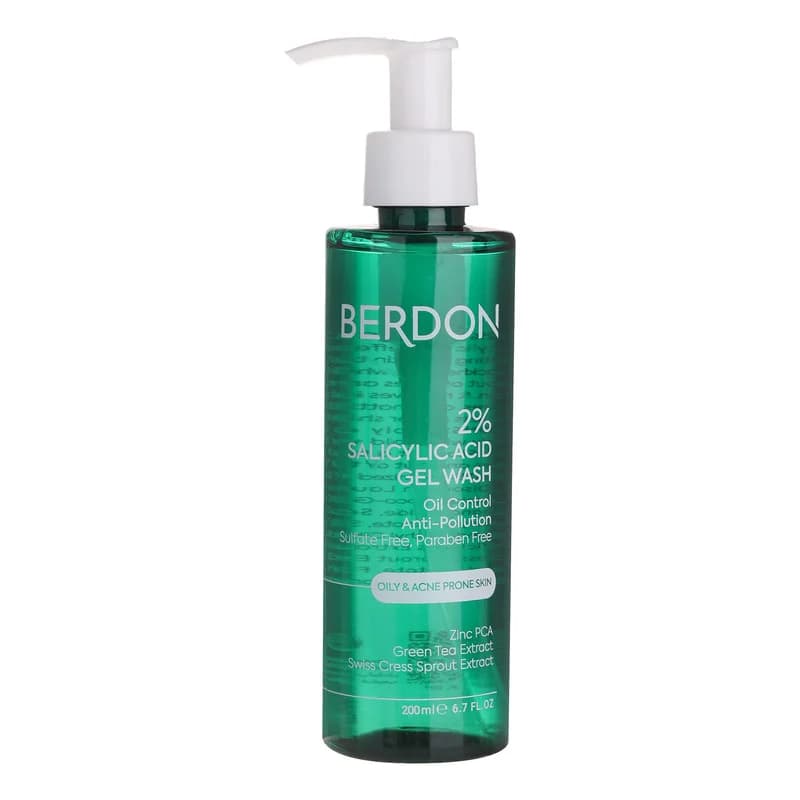 ژل شستشو صورت بردون مدل Salicylic Acid حجم 200 میلی لیتر — تصویر ۴
