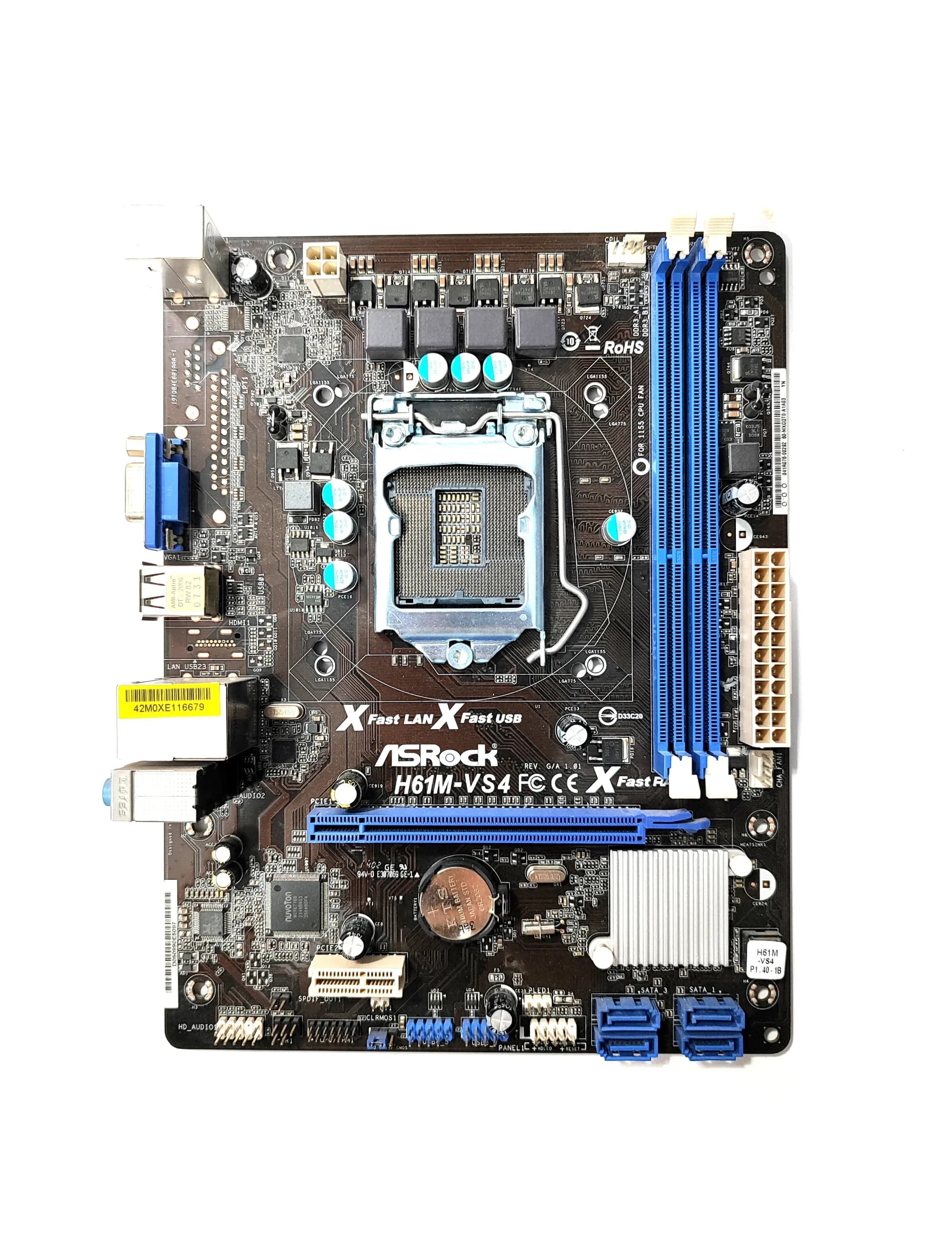 مادربرد ازراک مدل H61M-VS4