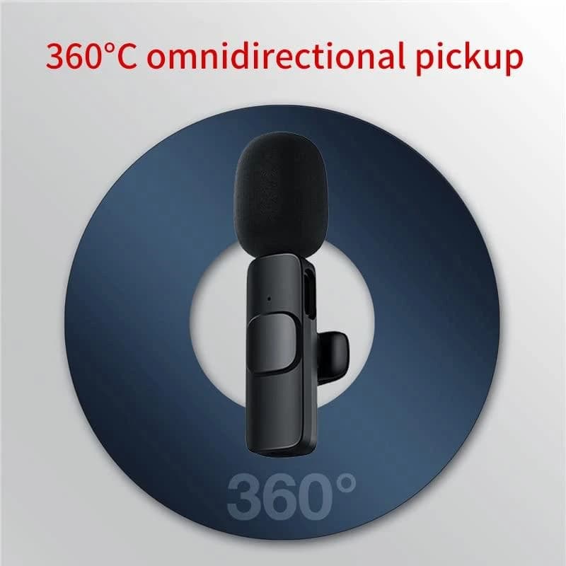 میکروفن بی سیم مدل k8 wireless microphone — تصویر ۲
