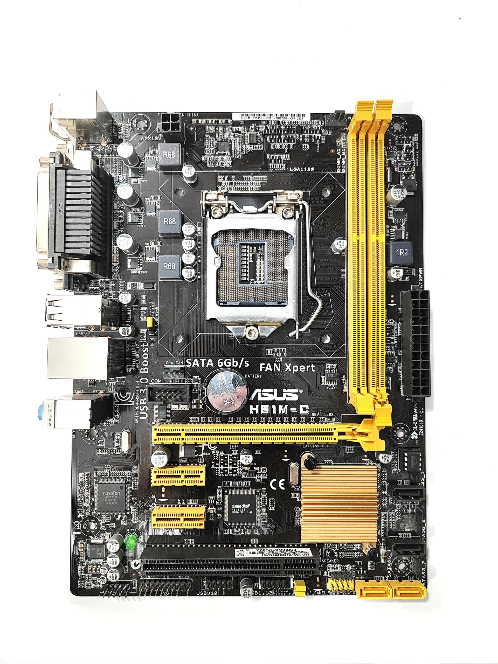 مادربورد H81m-c ایسوس سوکت 1150
