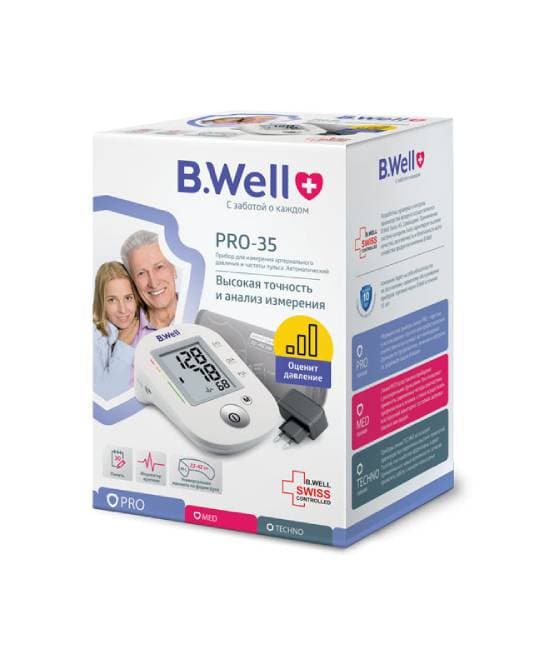 فشارسنج BWELL PRO35 با آداپتور — تصویر ۴