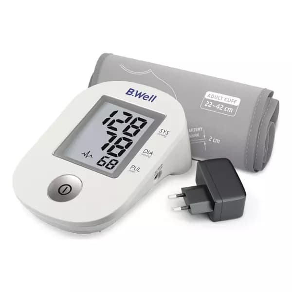 فشارسنج خودکار BWELL PRO33 با آداپتور — تصویر ۵