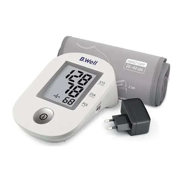 فشارسنج خودکار BWELL PRO33 با آداپتور — تصویر ۷