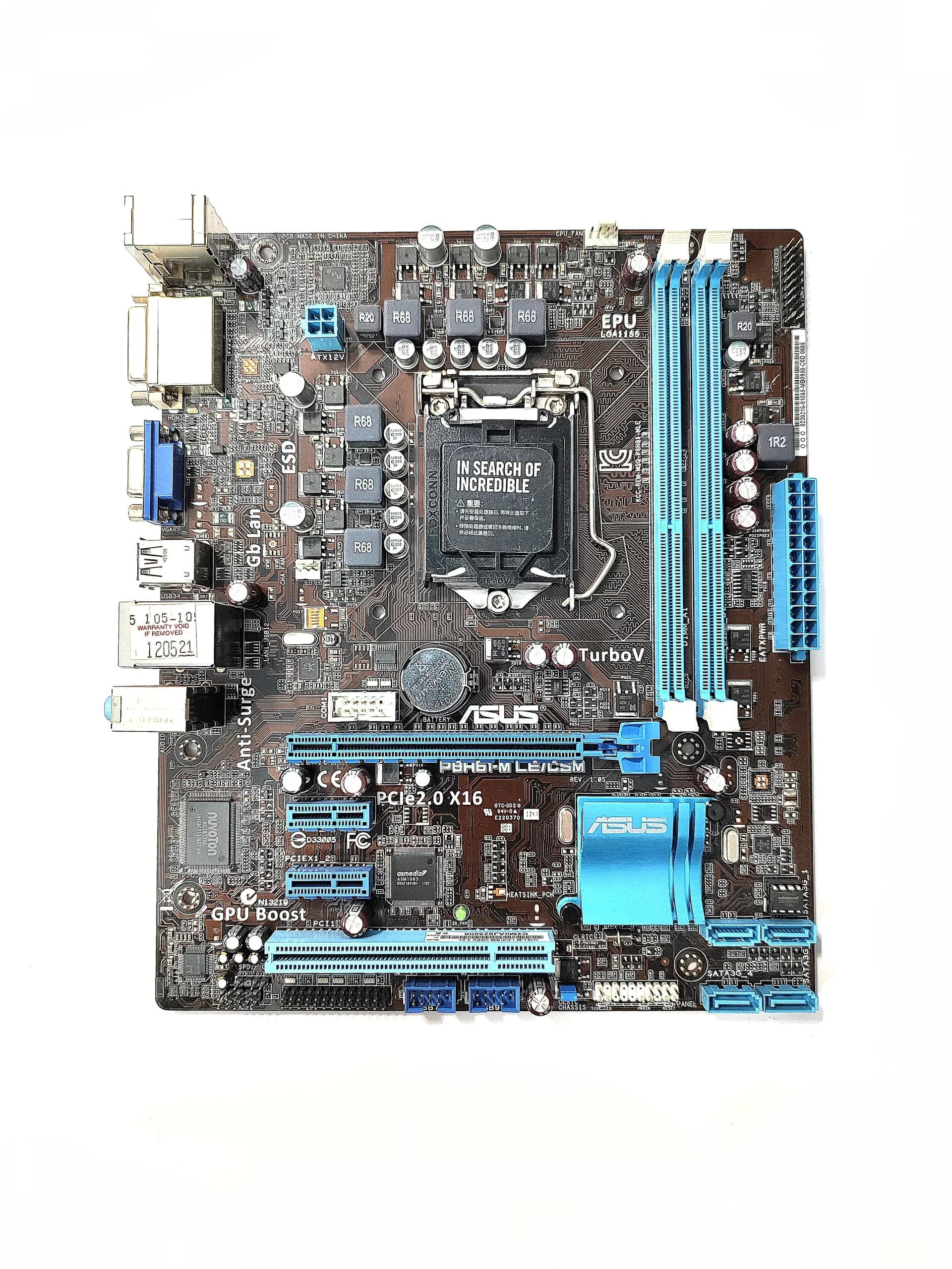 مادربرد ایسوس مدل P8H61-M LE ا Asus Motherboard P8H61-M LE — تصویر ۴