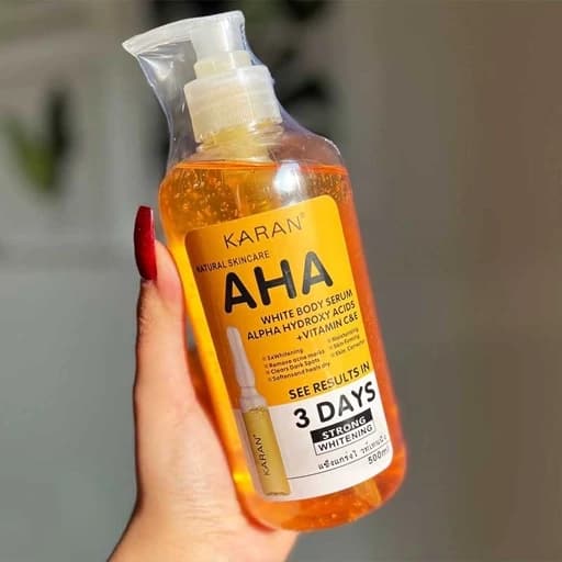 سرم روشن کننده لنسیاد مدل AHA حجم 500 میلی لیتر — تصویر ۷