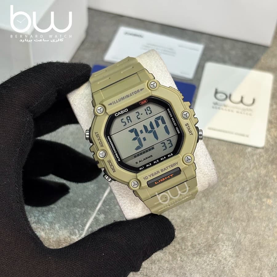 ساعت مچی casio کاسیو مدل AE-1600H-5A — تصویر ۴