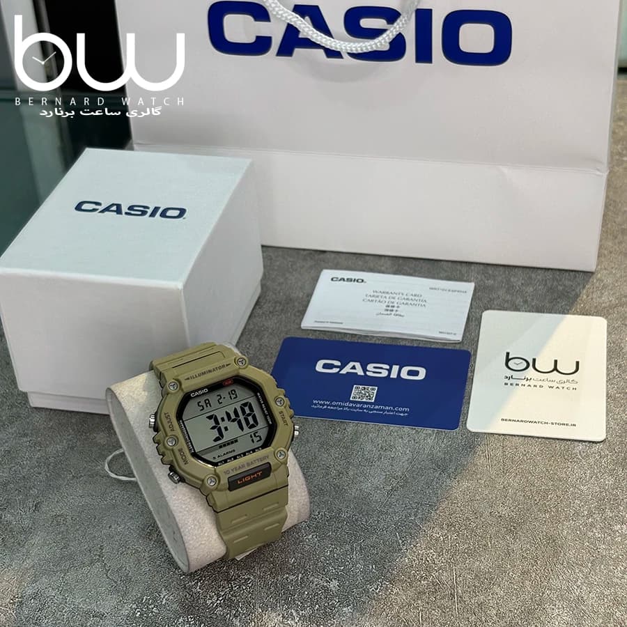 ساعت مچی casio کاسیو مدل AE-1600H-5A — تصویر ۶