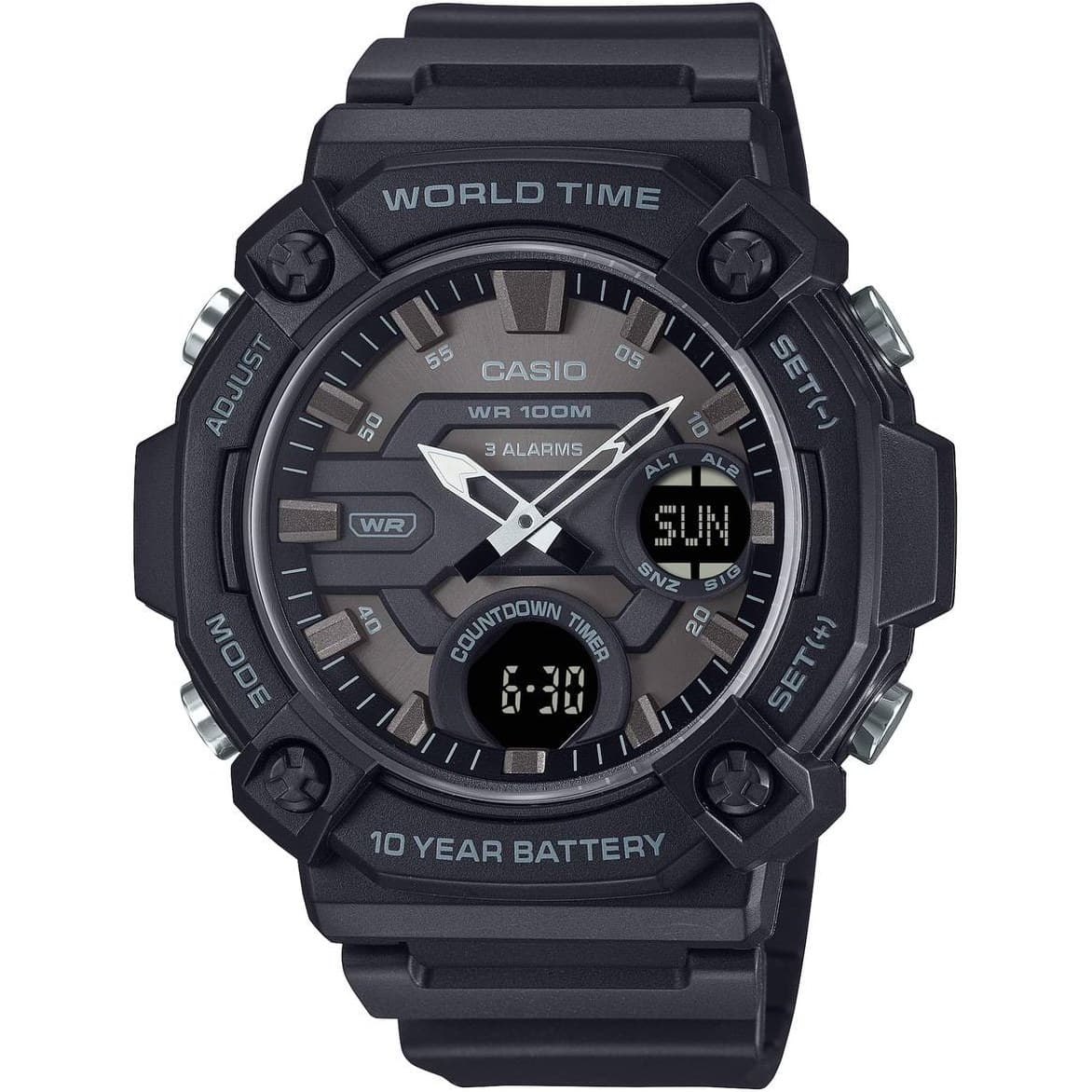 ساعت مچی casio کاسیو مدل AEQ-120W-1B