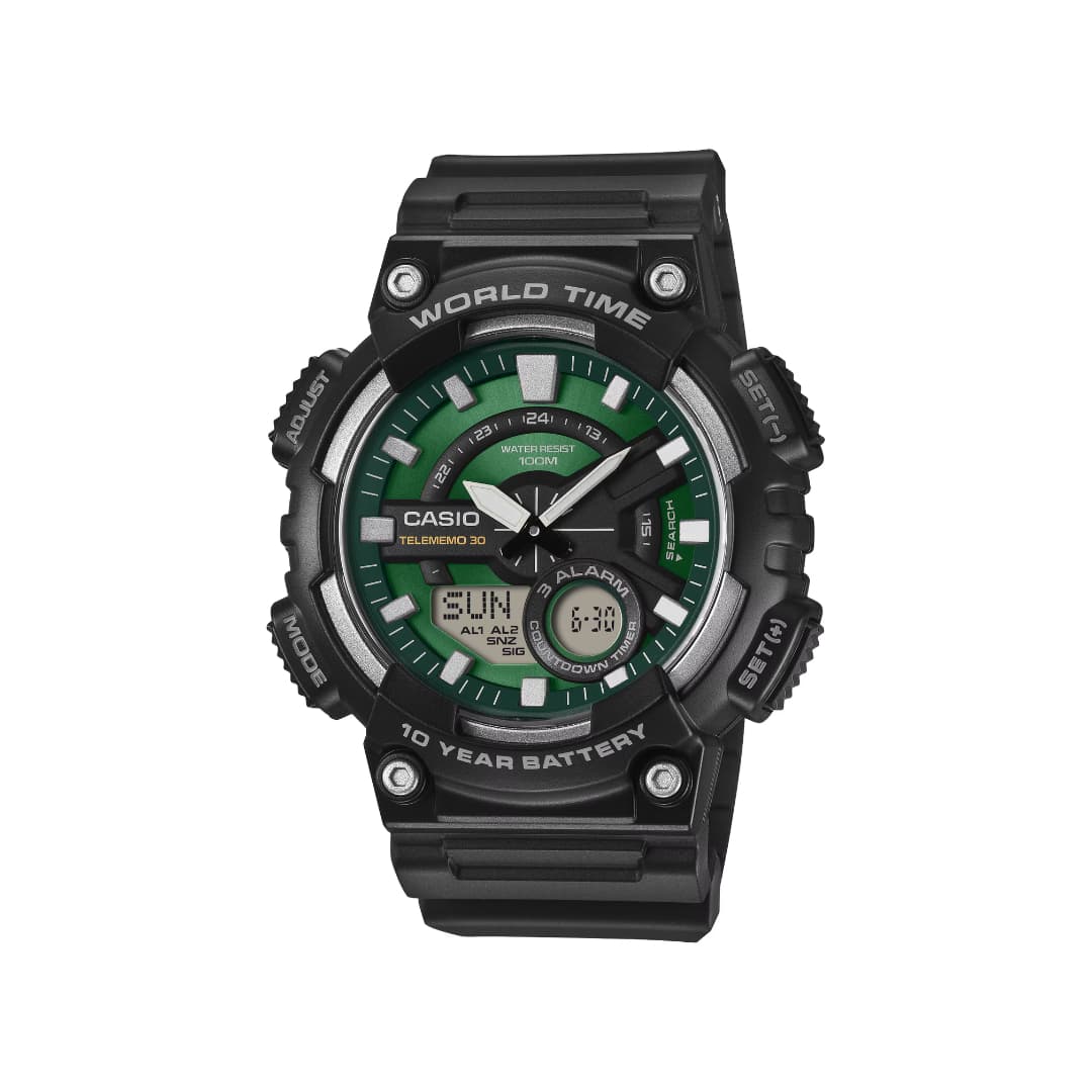 ساعت مچی casio کاسیو مدل AEQ-110W-3A2 — تصویر ۲