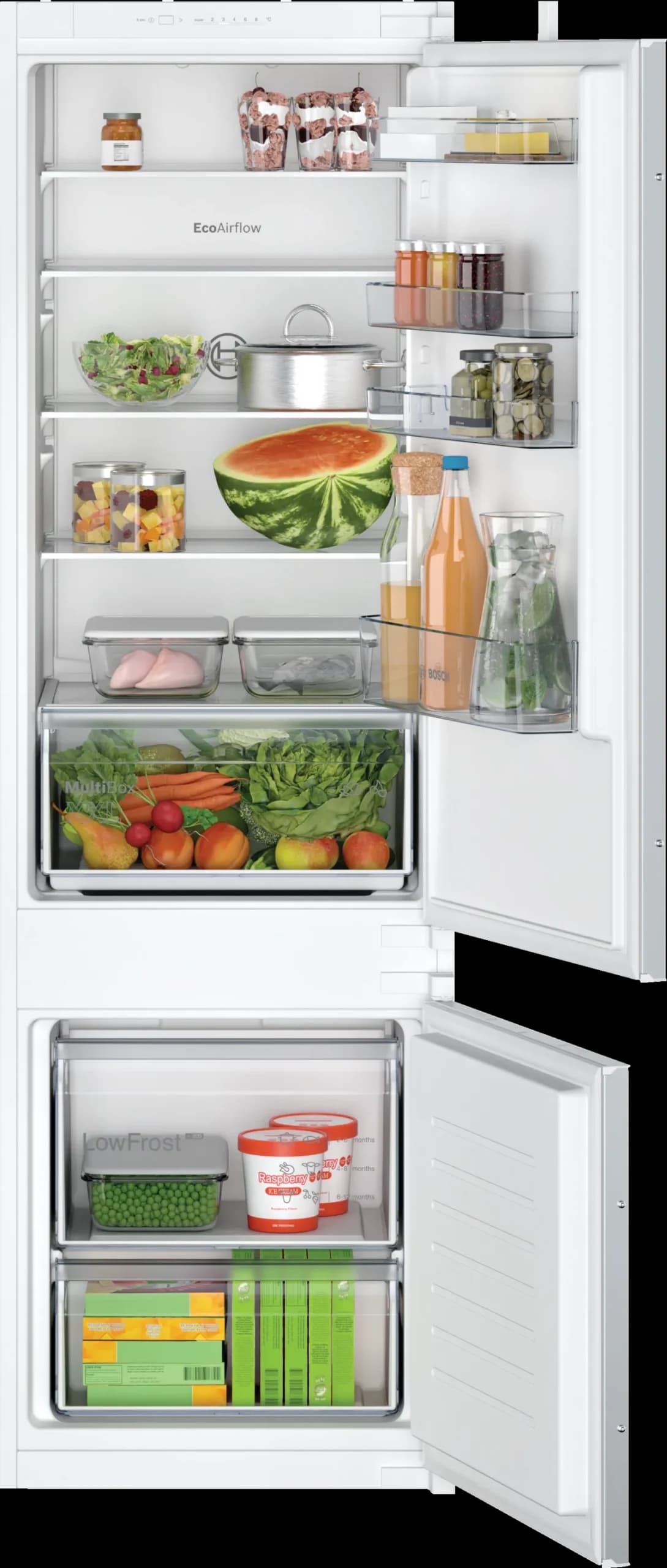 یخچال فریزر توکار بوش مدل KIV87NSF0 — تصویر ۲