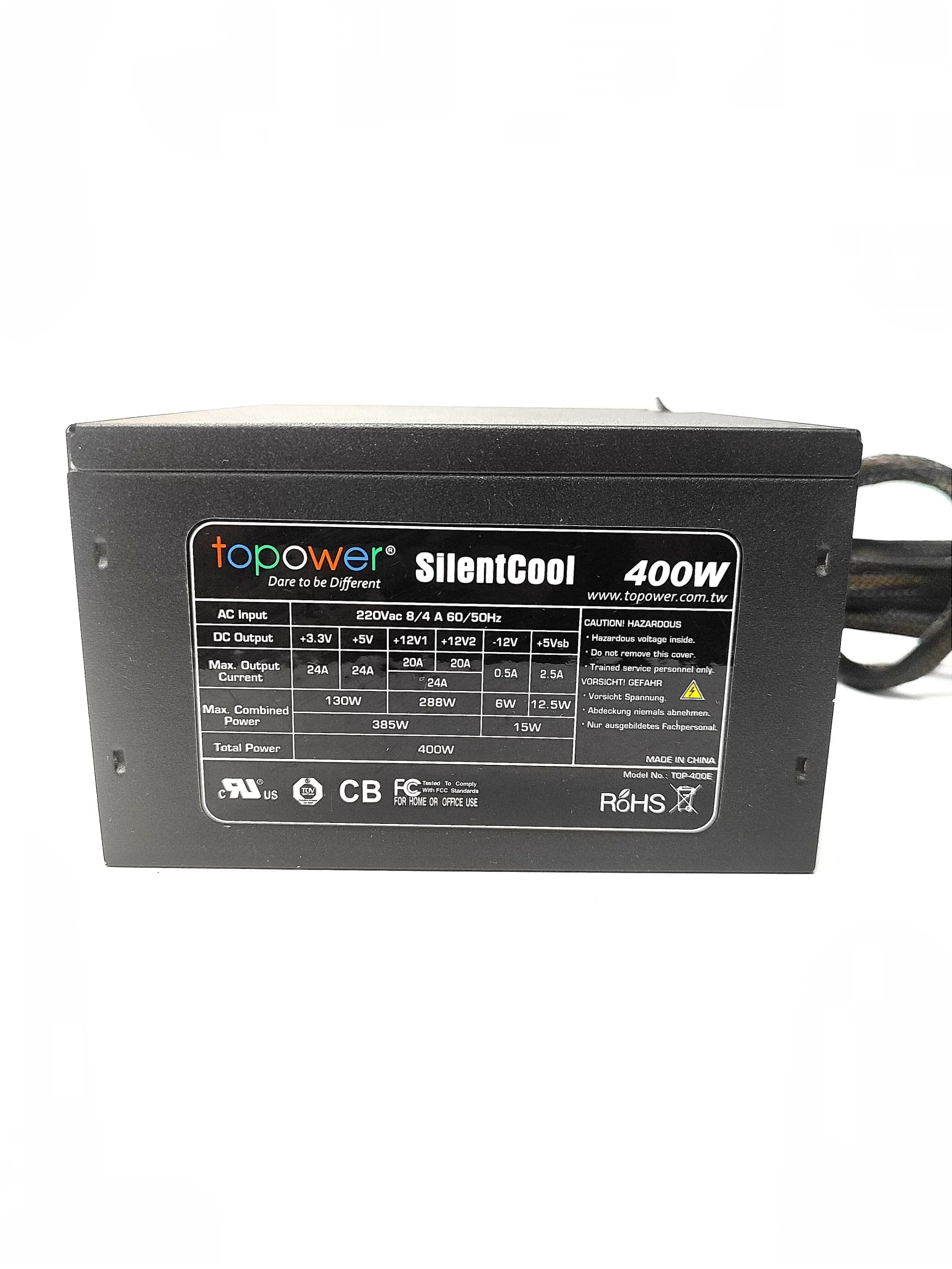 پاور 400 وات ToPower مدل TOP-400E — تصویر ۳