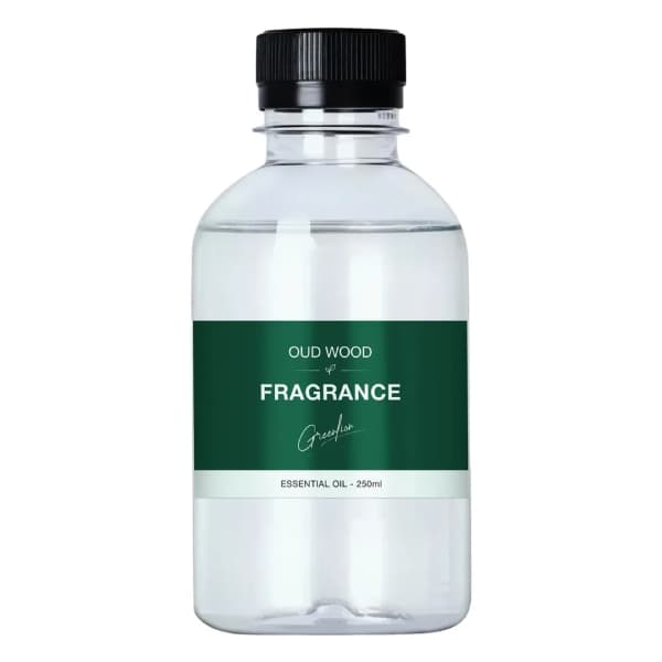 روغن خوشبوکننده و مایع یدک دیفیوزر با عود چوب گرین لاین Fragrance Oil Oud Wood & Refill for Diffusers — تصویر ۲