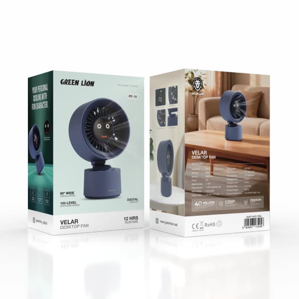 پنکه رومیزی ولار گرین لاین Velar Desktop Fan