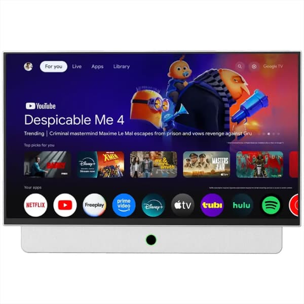 مانیتور هوشمند قابل حمل 27 اینچی فول HD پاورلوژی Powerlogy Portable FHD Smart TV — تصویر ۲