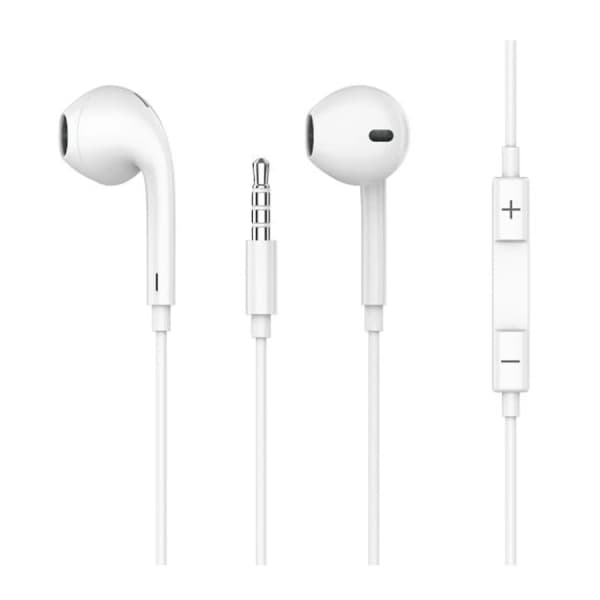 هندزفری سیمی استریو پرودو جک Porodo Stereo Earphones with Aux Connector AUX — تصویر ۳