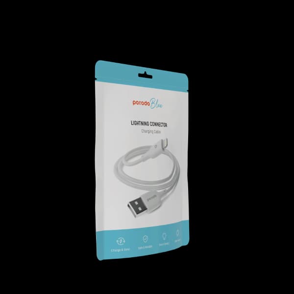 کابل USB به Lightning پرودو 1 متر و 2.4 آمپر Porodo PVC Lightning Cable 1M 2.4A